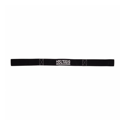 SLINGTING X HODDLE SKATEBOARD SLING - BLACK (WHITE EMBROIDERY)