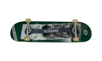 SLINGTING SKATEBOARD SLING - NAVY (LIGHT BLUE EMBROIDERY)