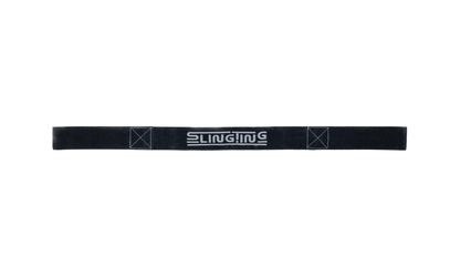 SLINGTING SKATEBOARD SLING - NAVY (LIGHT BLUE EMBROIDERY)