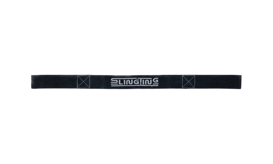 SLINGTING SKATEBOARD SLING - NAVY (LIGHT BLUE EMBROIDERY)