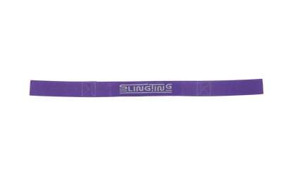 SLINGTING SKATEBOARD SLING - PURPLE (LIGHT BLUE EMBROIDERY)